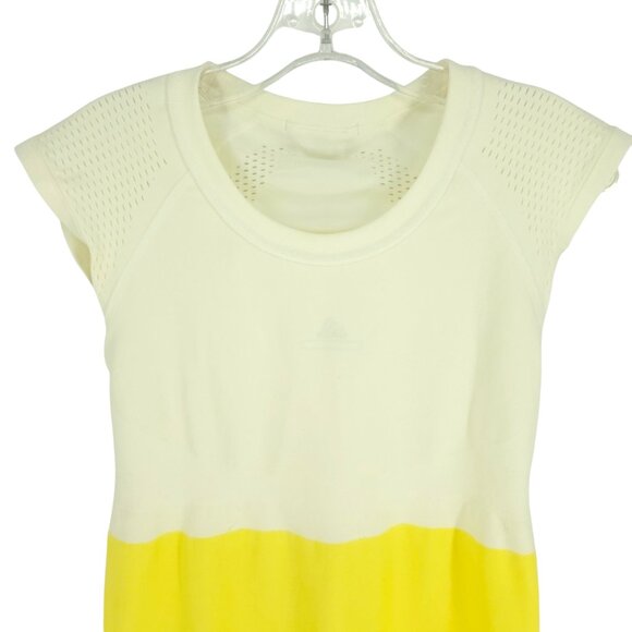 adidas Stella McCartney Barricade T-Shirt Tennis core Golfcore Yellow Seamless M - Picture 14 of 15